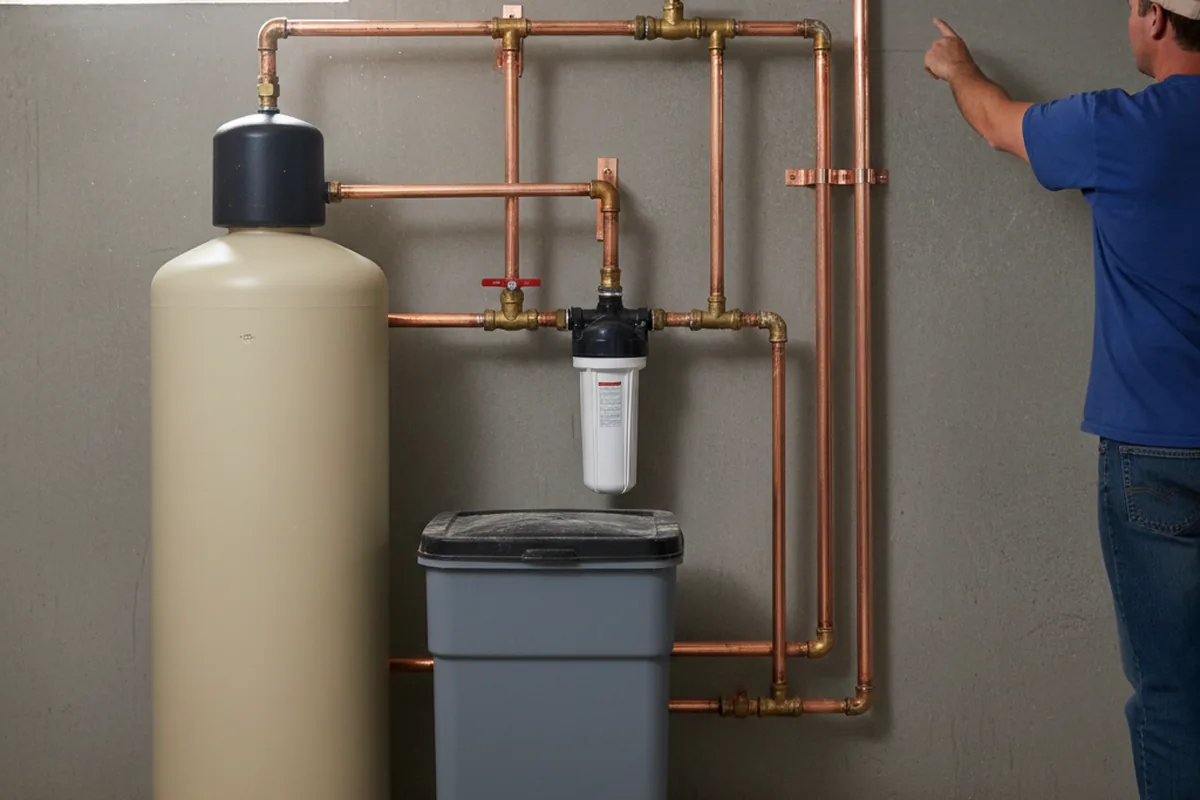 Whole-house water treatment system installed in Ranger